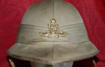 Bel casco coloniale inglese seconda guerra mondiale n.1